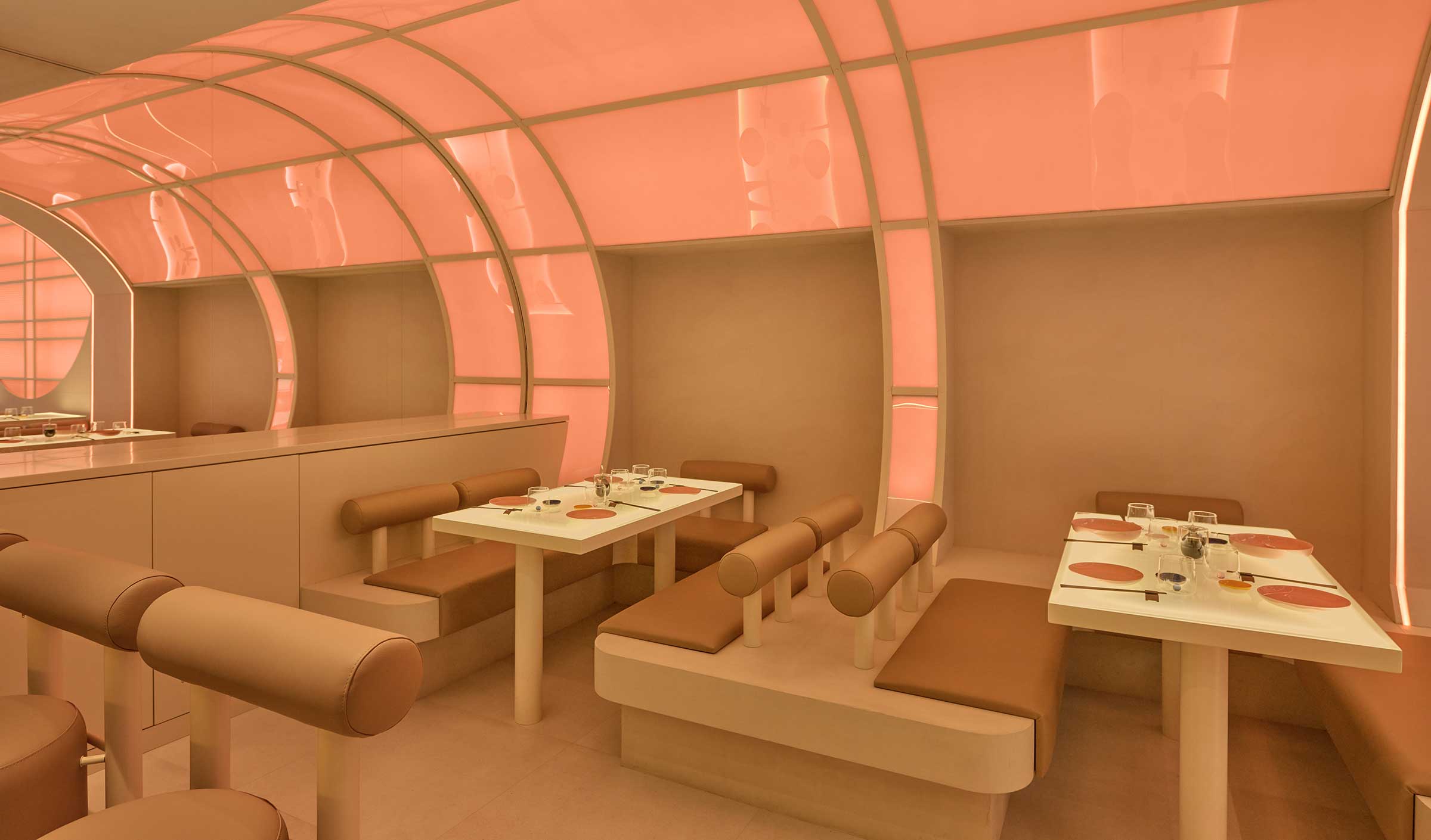 Ichi Station Restaurant Milan / Masquespacio